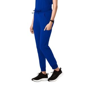 Mandala Blue Jogger Scrub Pants Equa Tek Technology‎ in Blue Women's L-P